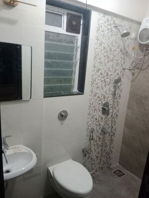 Bathroom in 2 BHK Apartment at Ambarish CHS, Kurla East – for Rent