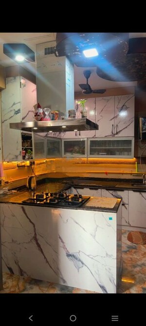 Kitchen in 3 BHK Apartment at Ganesh Malabar County, Near Nirma University On Sg Highway – for Rent