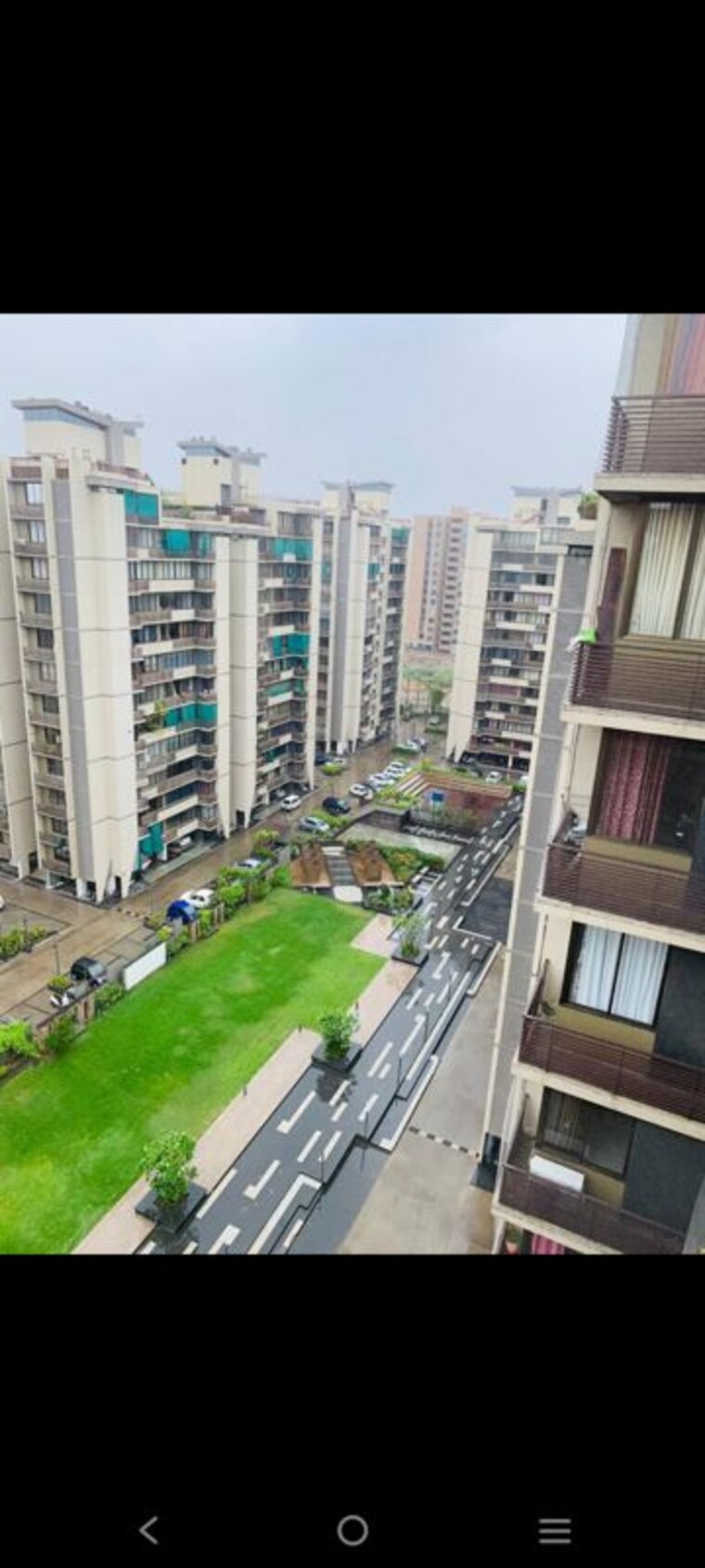 Balcony, ganesh-malabar-county 3 Bedroom 1575 Sq.Ft. Apartment In Near Nirma University On Sg Highway Ahmedabad 10185639