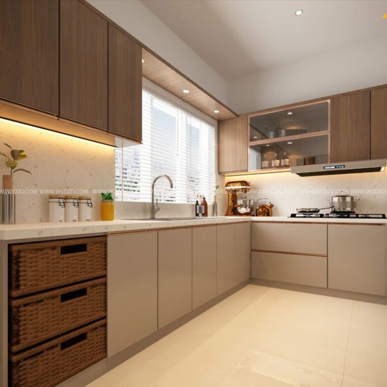 Kitchen, skh-echium 2 Bedroom 800 Sq.Ft. Villa In Whitefield Bangalore 10185569
