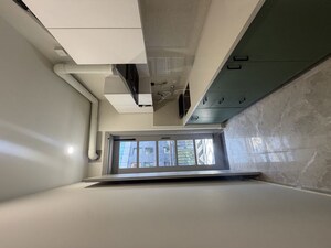 Kitchen in 1 BHK Builder Floor at Milestone The Galleries, Sector 15 ii – for Rent