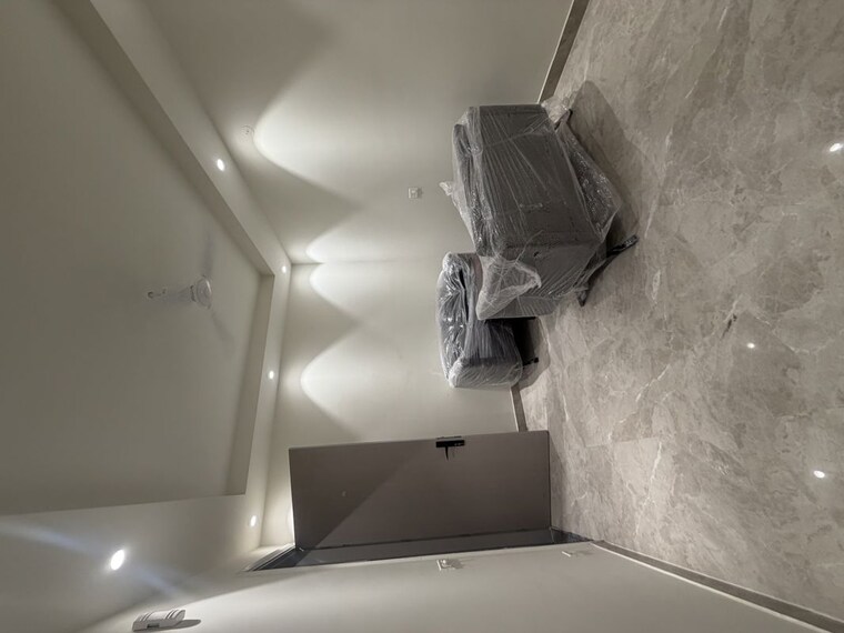 Living Room, milestone-the-galleries 1 Bedroom 700 Sq.Ft. Builder Floor In Sector 15 ii Gurgaon 10185593