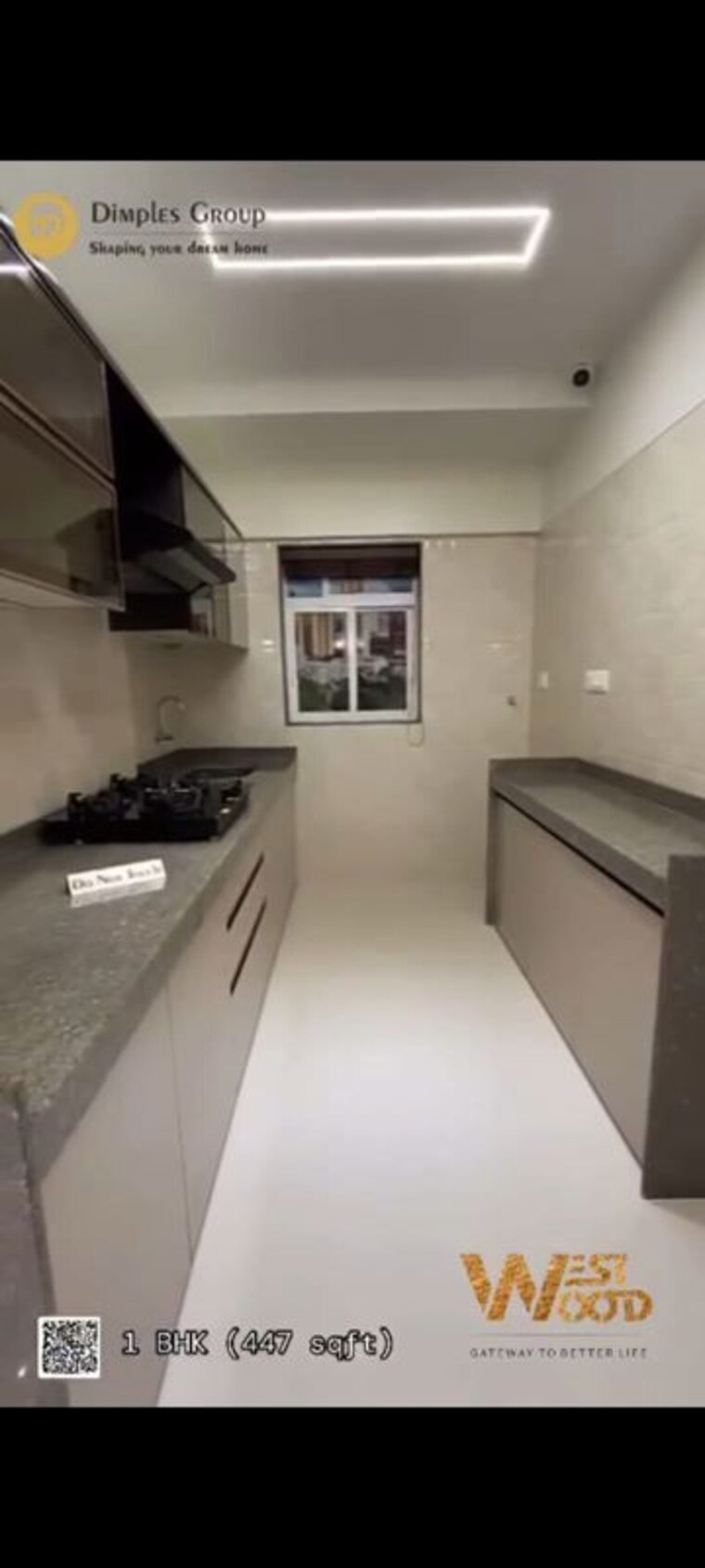 Kitchen, dimple-westwood 1 Bedroom 378 Sq.Ft. Apartment In Kandivali West Mumbai 10185324