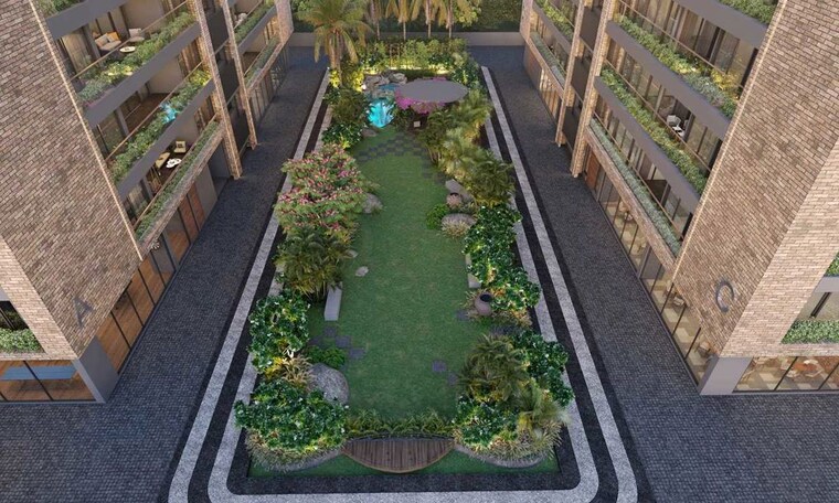 Exterior View, near vaishno devi circle on sg highway 3 Bedroom 2259 Sq.Ft. Apartment In Near Vaishno Devi Circle On Sg Highway Ahmedabad 10129125