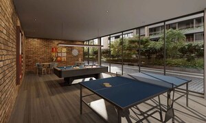 Balcony in 3 BHK Apartment at Near Vaishno Devi Circle On Sg Highway – for Sale