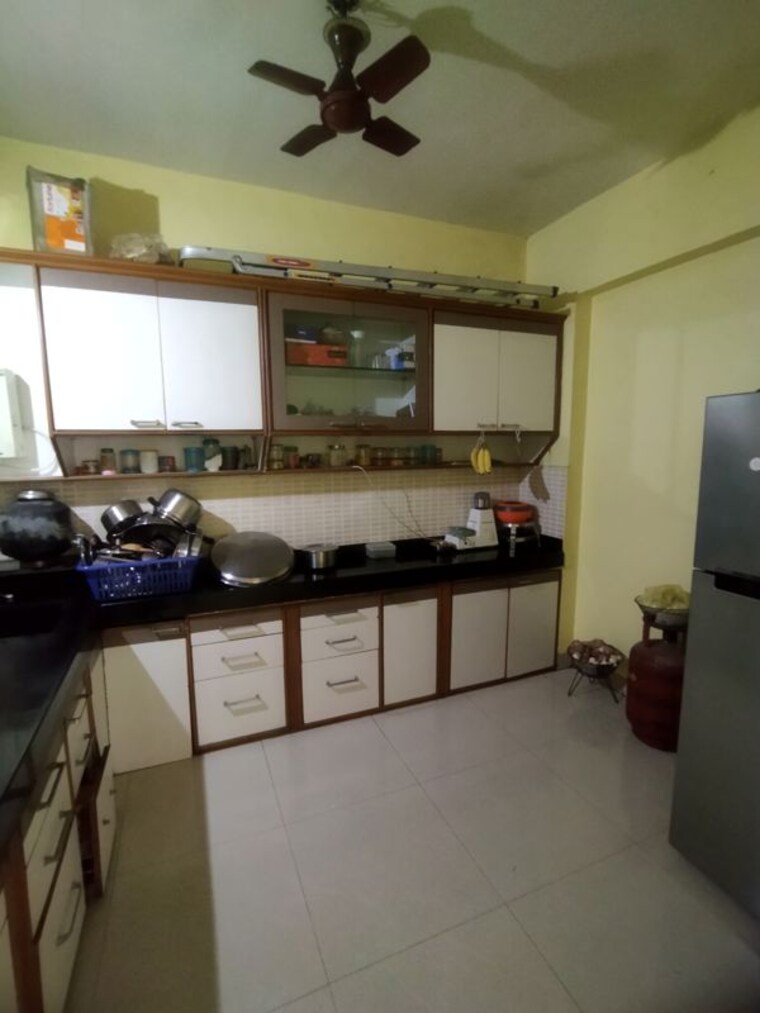 Kitchen, kumar-palmgrove 2 Bedroom 1200 Sq.Ft. Apartment In Kondhwa Pune 9197079
