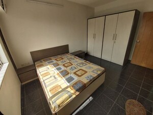 Bedroom in 3 BHK Apartment at Kundan Spaces Grand Stand, Kothrud – for Rent