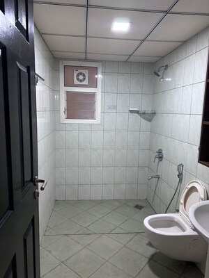 Bathroom in 3 BHK Apartment at Sobha City Mykonos, Thanisandra Main Road – for Rent