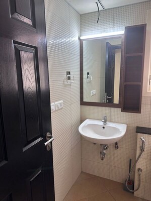 Bathroom in 3 BHK Apartment at Sobha City Mykonos, Thanisandra Main Road – for Rent