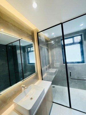 Bathroom in 4 BHK Builder Floor at Sector 89 – for Sale