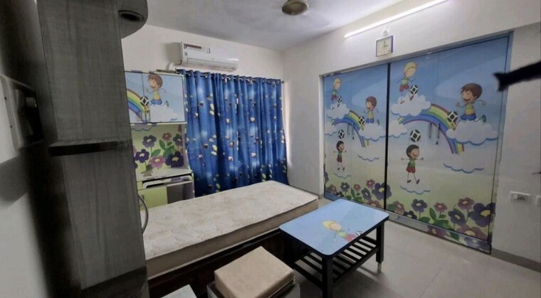Bedroom, bharat-shiv-sai-paradise 3 Bedroom 1200 Sq.Ft. Apartment In Majiwada Thane 10186101