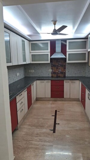 Kitchen in 3 BHK Builder Floor at Vivek Vihar – for Rent