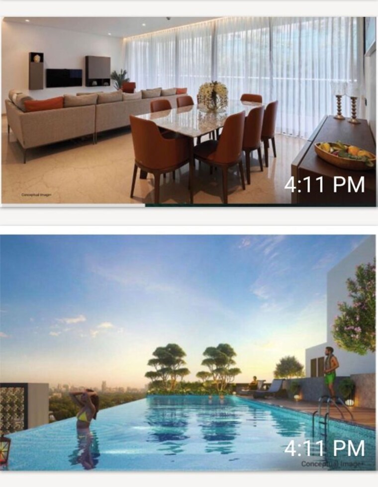 Swimming Pool, srs-cyprus-oak 3.5 Bedroom 1366 Sq.Ft. Apartment In Baner Pune 10186884