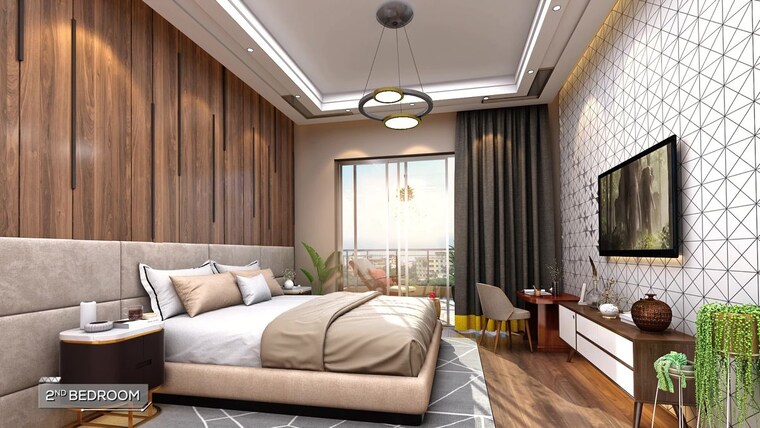 Bedroom, bariatu 3 Bedroom 1700 Sq.Ft. Apartment In Bariatu Ranchi 10186333