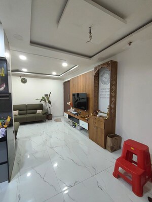 Living Room in 2 BHK Apartment at Pharande Puneville, Punawale – for Rent