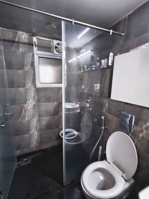 Bathroom in 2 BHK Apartment at Pharande Puneville, Punawale – for Rent