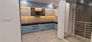 Kitchen in 3 BHK Apartment at Urban Axis Urban Woods, Sushant Golf City – for Rent