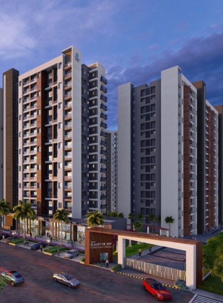 Exterior View, gera-planet-of-joy 2 Bedroom 1200 Sq.Ft. Apartment In Kharadi Pune 10122392