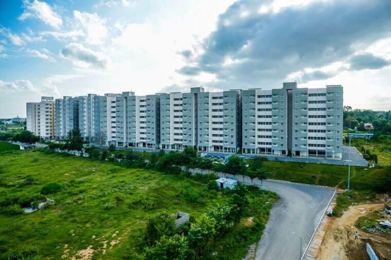 Exterior View, bda-apartments-kaniminike 2 Bedroom 875 Sq.Ft. Apartment In Kumbalgodu Bangalore 10122017