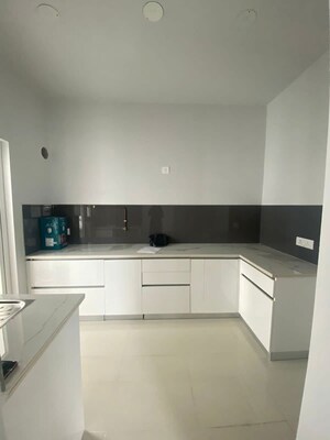 Kitchen in 3 BHK Apartment at Central Park Flower Valley, Sohna Sector 33 – for Rent