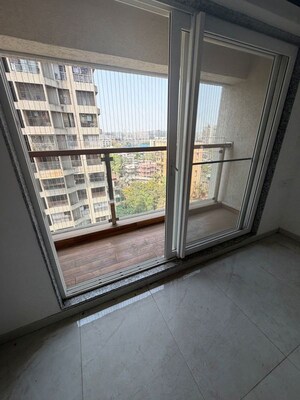 Balcony in 2 BHK Apartment at Vaibhavlaxmi Queens Glory, Chembur – for Rent