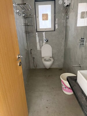Bathroom in 2 BHK Apartment at Vaibhavlaxmi Queens Glory, Chembur – for Rent