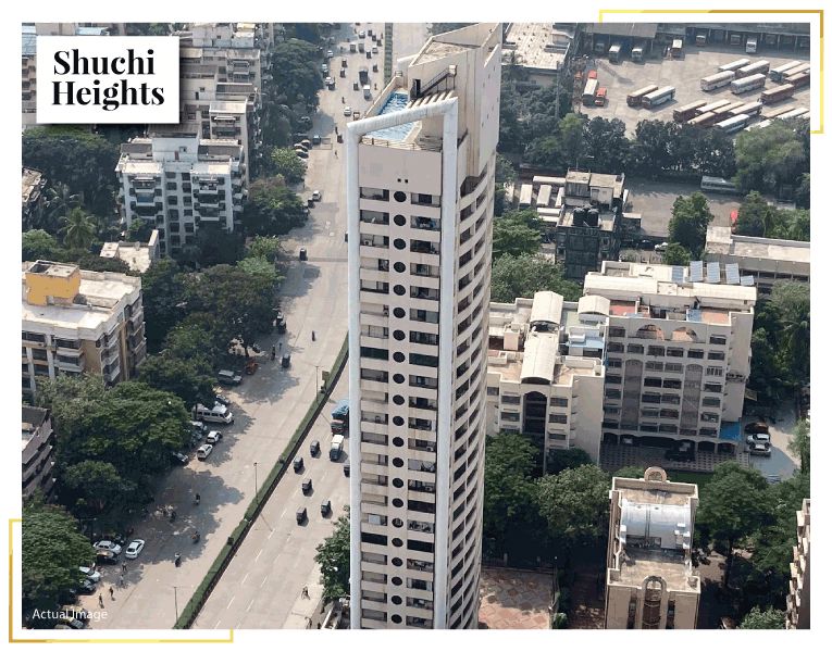 2 BHK 740 Sq.Ft. Apartment in Ashish Shuchi Heights