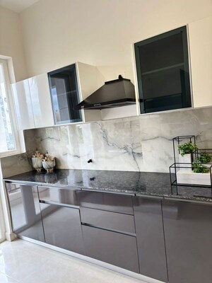 Kitchen in 3 BHK Builder Floor at Panchkula Urban Estate – for Sale