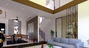 Living Room in 3 BHK Villa at Srinidhi Hill Park, Bachupally – for Sale