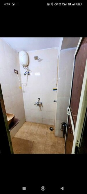 Bathroom in 2 BHK Apartment at Ghansoli Sector 1 – for Rent