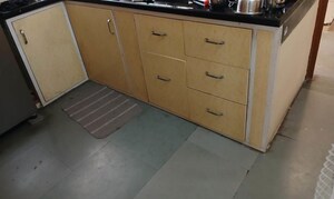 Kitchen in 1 BHK Villa at Jivraj Park – for Rent