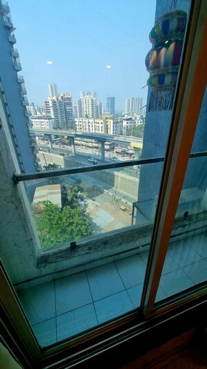 Balcony in 2 BHK Apartment at Cosmos 27 Gbr, Kasarvadavali – for Rent