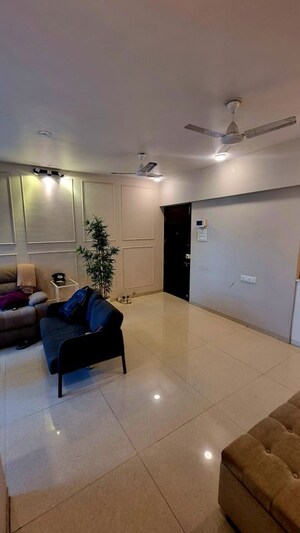 Living Room in 2 BHK Apartment at Cosmos 27 Gbr, Kasarvadavali – for Rent