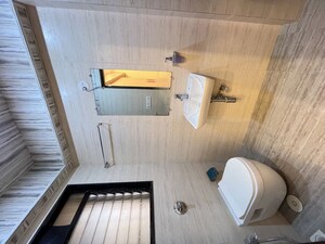 Bathroom in 3 BHK Apartment at Atharva Laxmi Narayan Mansion, Borivali East – for Rent