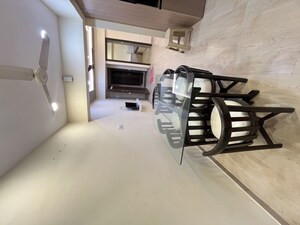 Dining area in 3 BHK Apartment at Atharva Laxmi Narayan Mansion, Borivali East – for Rent