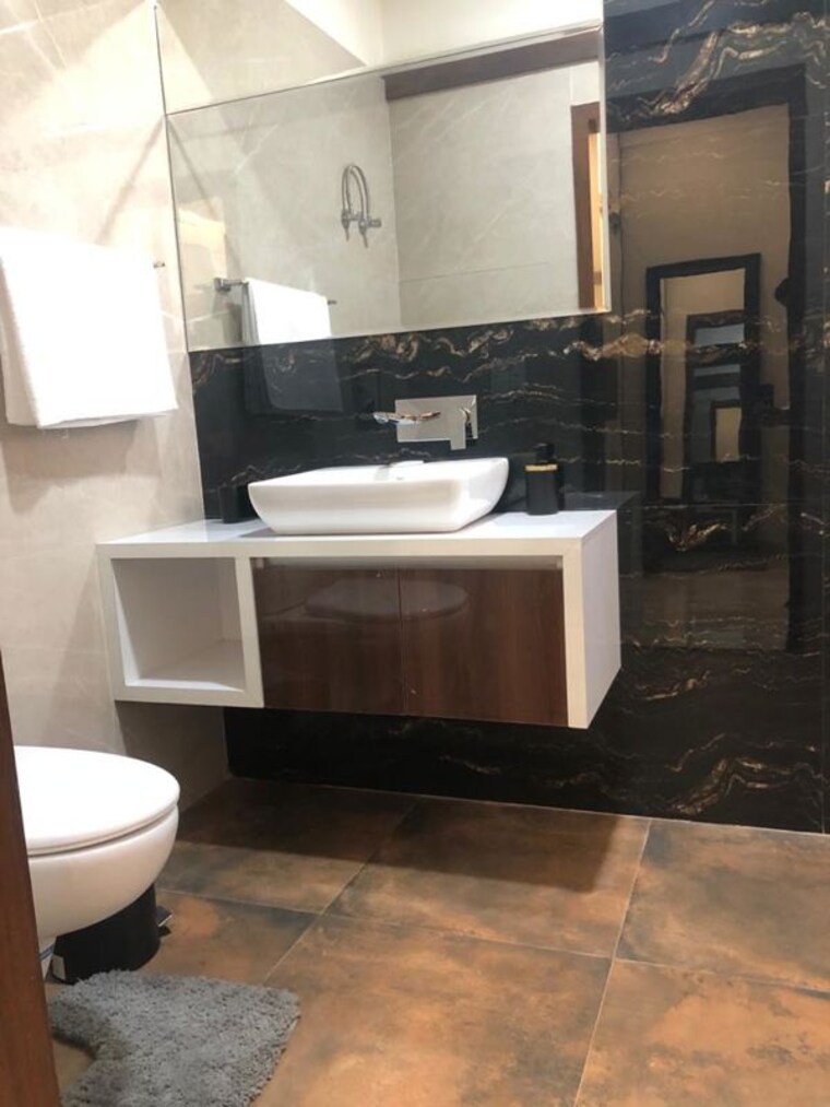 Attached Bathroom, panchkula urban estate 3 Bedroom 1750 Sq.Ft. Apartment In Panchkula Urban Estate Panchkula 10188512