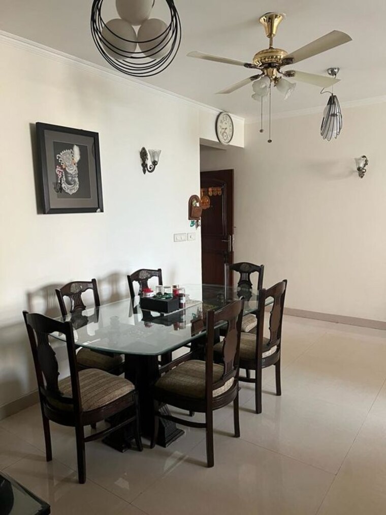 Dining area, suncity-essel-tower 3.5 Bedroom 1480 Sq.Ft. Apartment In Sector 28 Gurgaon 10188500