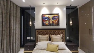 Bedroom in 3 BHK Apartment at Panchkula Urban Estate – for Sale