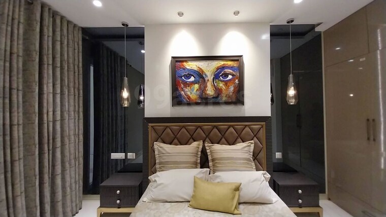 Bedroom, panchkula urban estate 3 Bedroom 1750 Sq.Ft. Apartment In Panchkula Urban Estate Panchkula 10188666