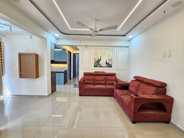 Living Room, puranik-tokyo-bliss-2 2 Bedroom 750 Sq.Ft. Apartment In Kasarvadavali Thane 10188678