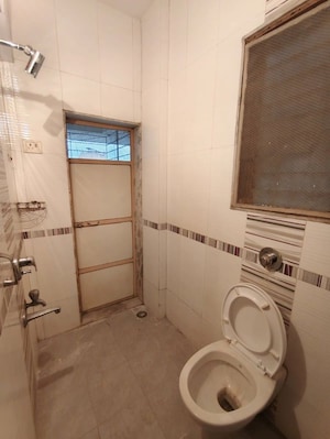 Bathroom in 2 BHK Apartment at Cosmos Springs Angel, Ghodbunder Road – for Rent