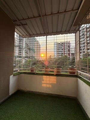 Balcony in 2 BHK Apartment at Sai Raj Heights, Punawale – for Rent