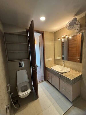 Bathroom in 4 BHK Apartment at BPTP Park Prime, Sector 66 – for Rent