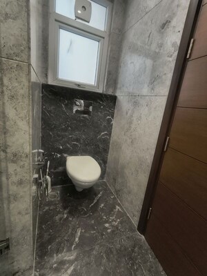 Bathroom in 3 BHK Builder Floor at Sarvapriya Vihar – for Rent