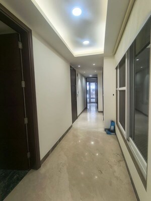 Building Lobby in 3 BHK Builder Floor at Sarvapriya Vihar – for Rent