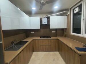 Kitchen in 3 BHK Builder Floor at Sarvapriya Vihar – for Rent