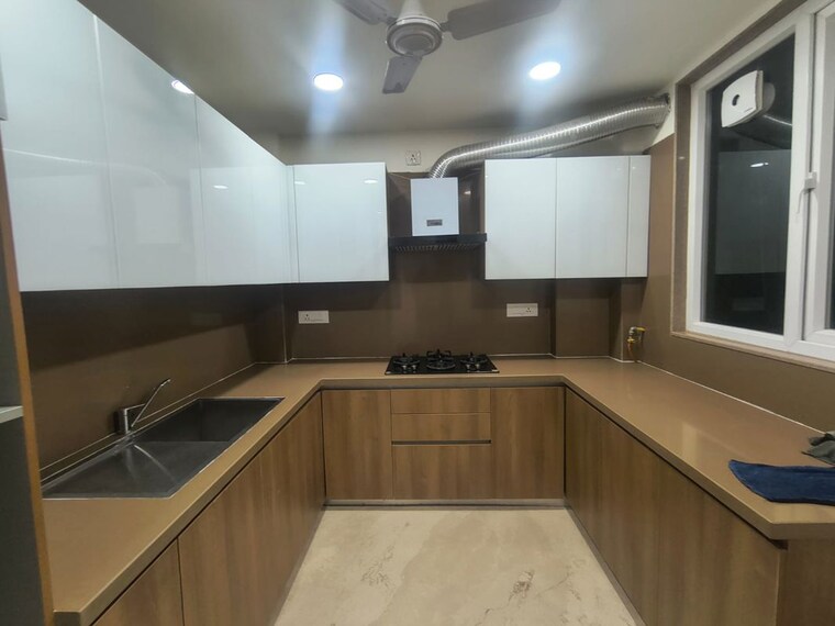 Kitchen, sarvapriya vihar 3 Bedroom 2000 Sq.Ft. Builder Floor In Sarvapriya Vihar Delhi 10188769