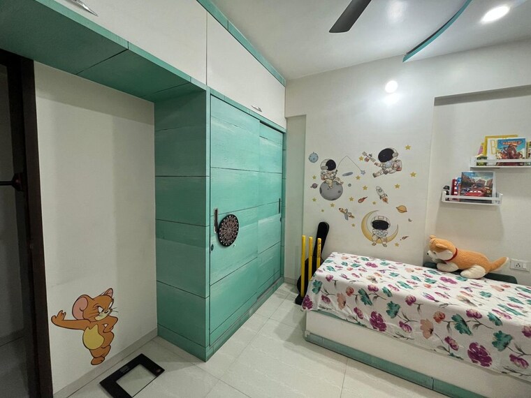 Bedroom, wakad 3 Bedroom 1200 Sq.Ft. Apartment In Wakad Pune 10188827