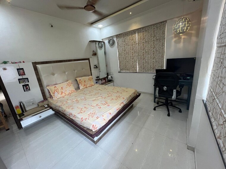Bedroom, wakad 3 Bedroom 1200 Sq.Ft. Apartment In Wakad Pune 10188827