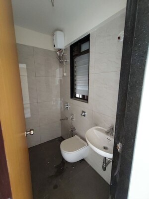 Bathroom in 2.5 BHK Apartment at Chandak 34 Park Estate, Goregaon West – for Rent